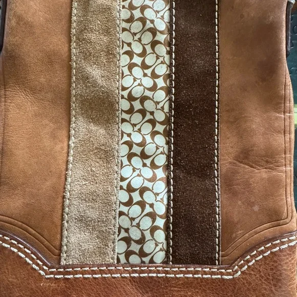 Coach Brown Crossbody - Picture 4 of 9